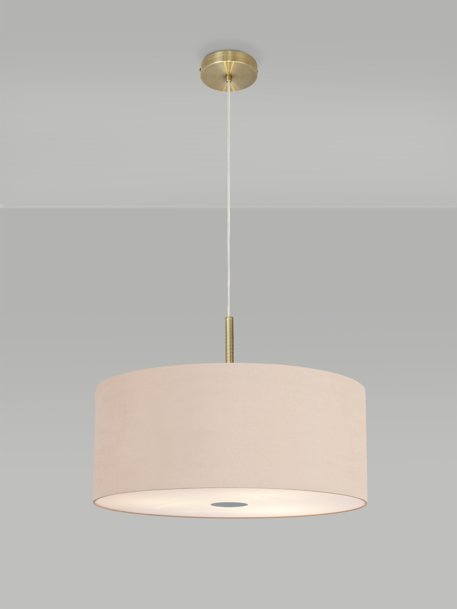 Baymont 60cm 5 Light Pendant Antique Brass; Antique Gold/Ruby; Frosted Diffuser DK0522  Deco Baymont AB AG